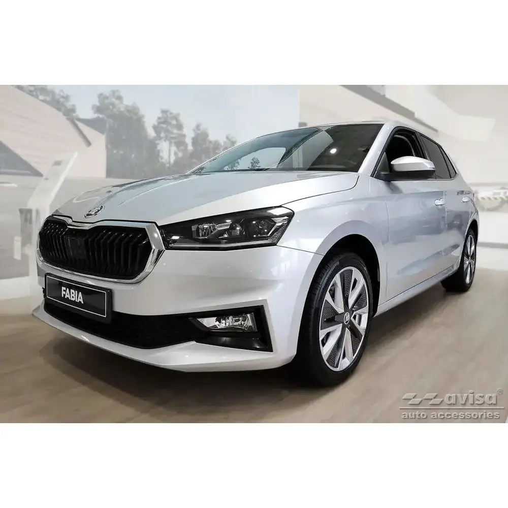 Lastebeskytter Skoda Fabia Iv Hatchback 21- Stål Sølv Sateng