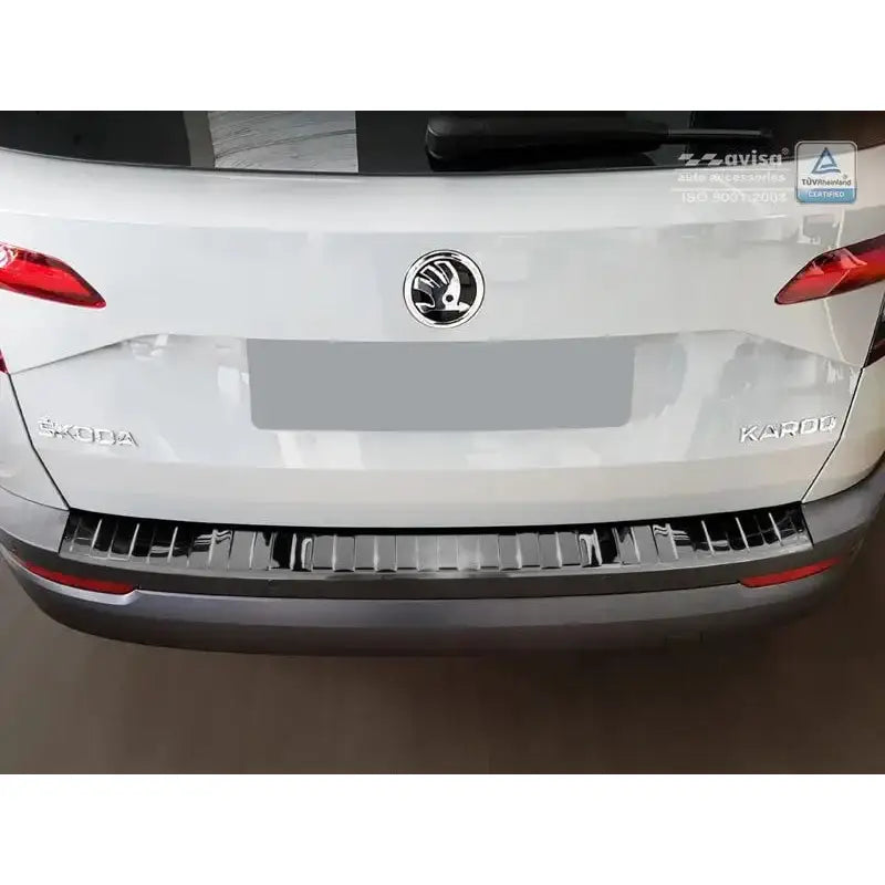Lastebeskytter Skoda Karoq Clever 21- Stål Svart Speil