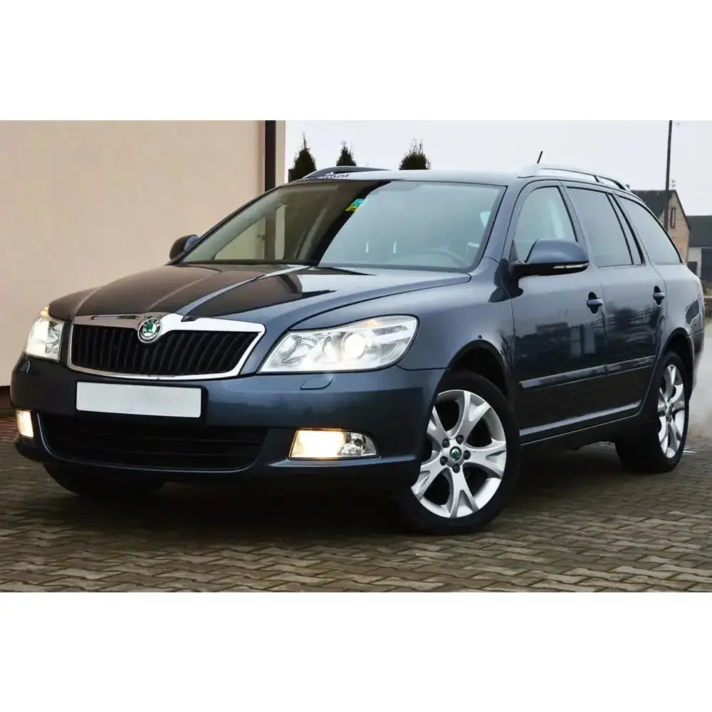 Lastebeskytter Skoda Octavia Ii Combi 04-13 Stål Svart