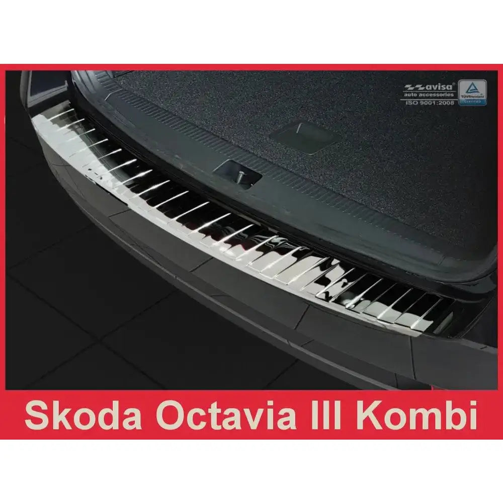 Lastebeskytter Skoda Octavia Iii Combi 16-19 Stål Sølv Speil