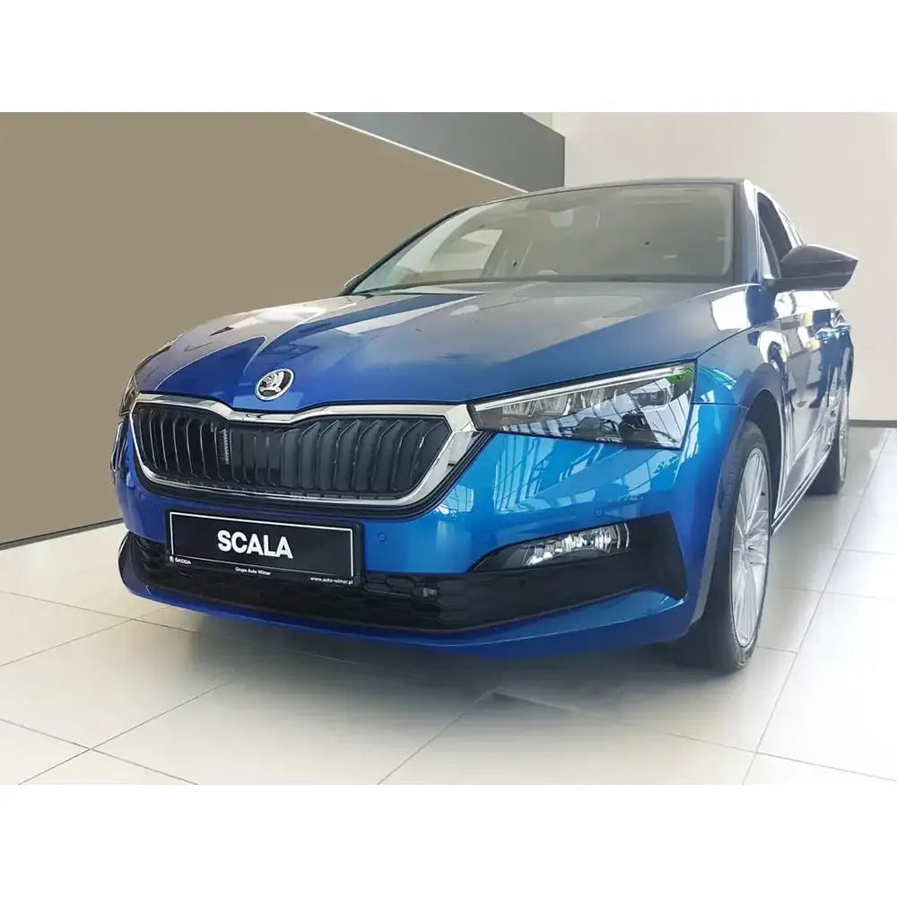 Lastebeskytter Skoda Scala 19 - Stål Sølv Sateng