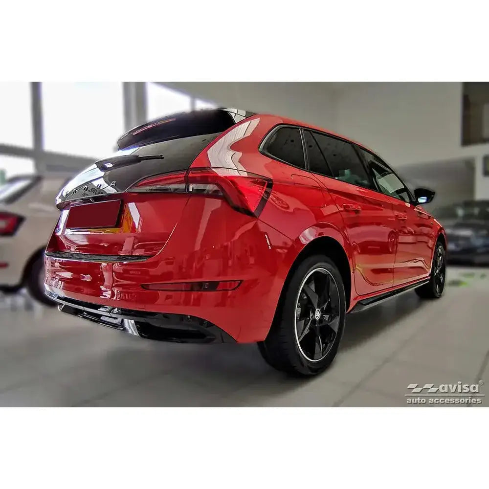 Lastebeskytter Skoda Scala 19 - Stål Svart