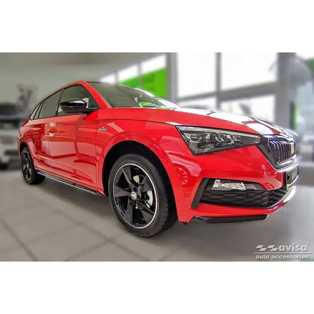 Lastebeskytter Skoda Scala 19 - Stål Svart
