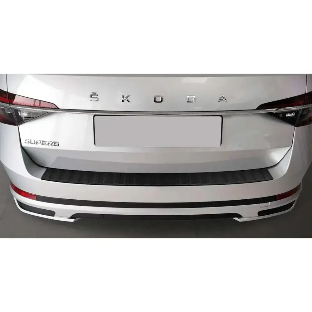 Lastebeskytter Skoda Superb Iii Combi/ Scout 15-19 Fl 19- Stål Svart Mat