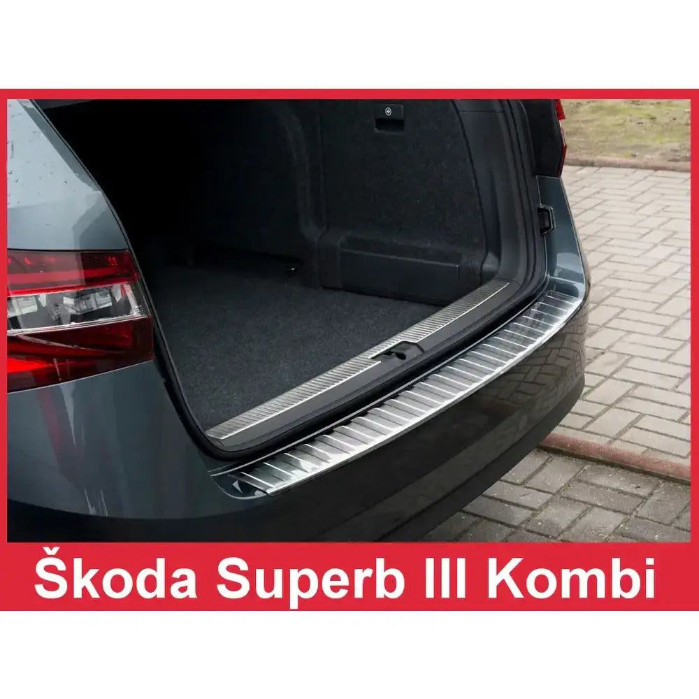 Lastebeskytter Skoda Superb Iii Combi /scout 15- Sølv Sateng