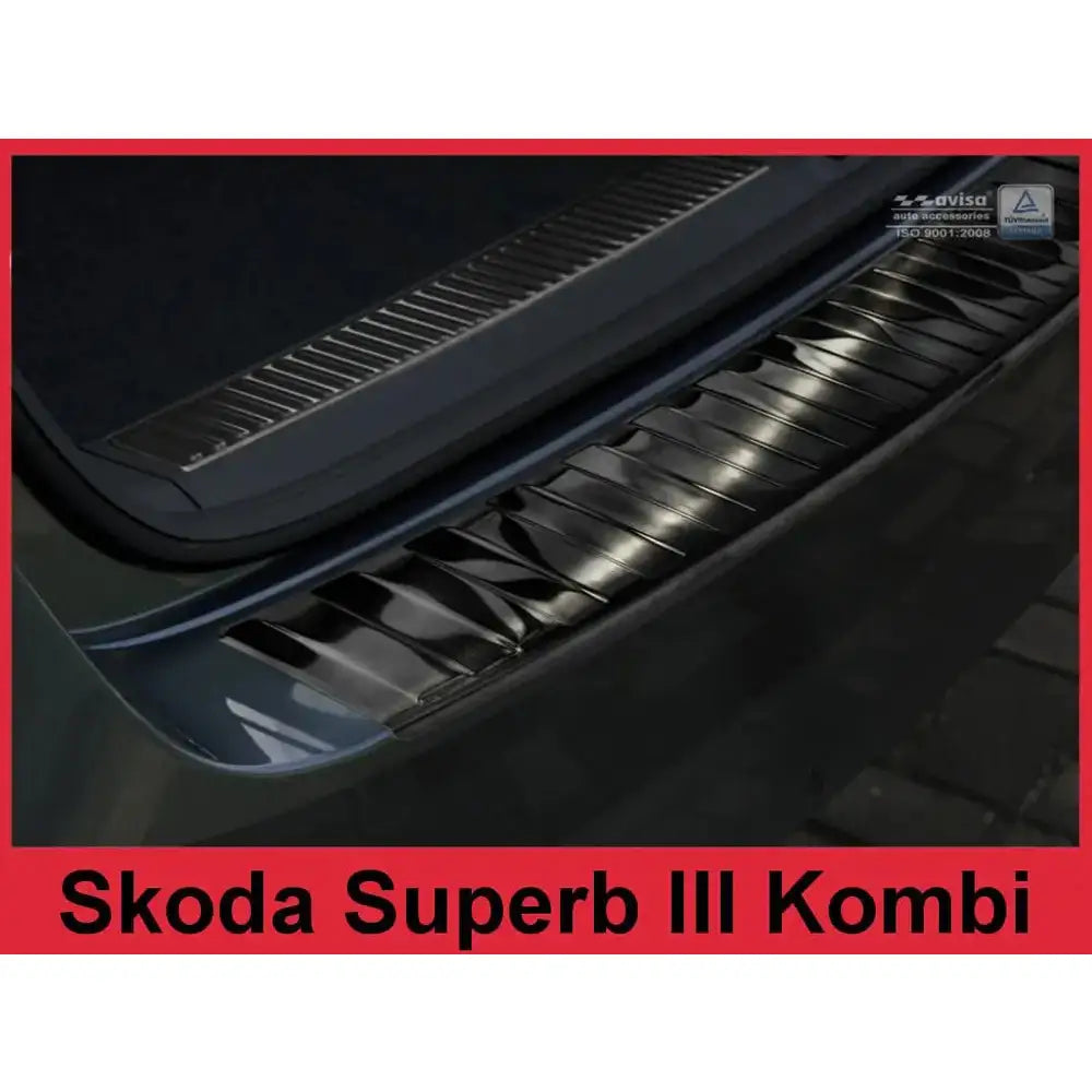 Lastebeskytter Skoda Superb Iii Combi/ Scout 15- Stål Svart