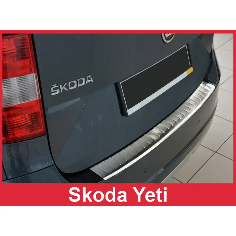Lastebeskytter Skoda Yeti 4x4 Stål Sølv Sateng