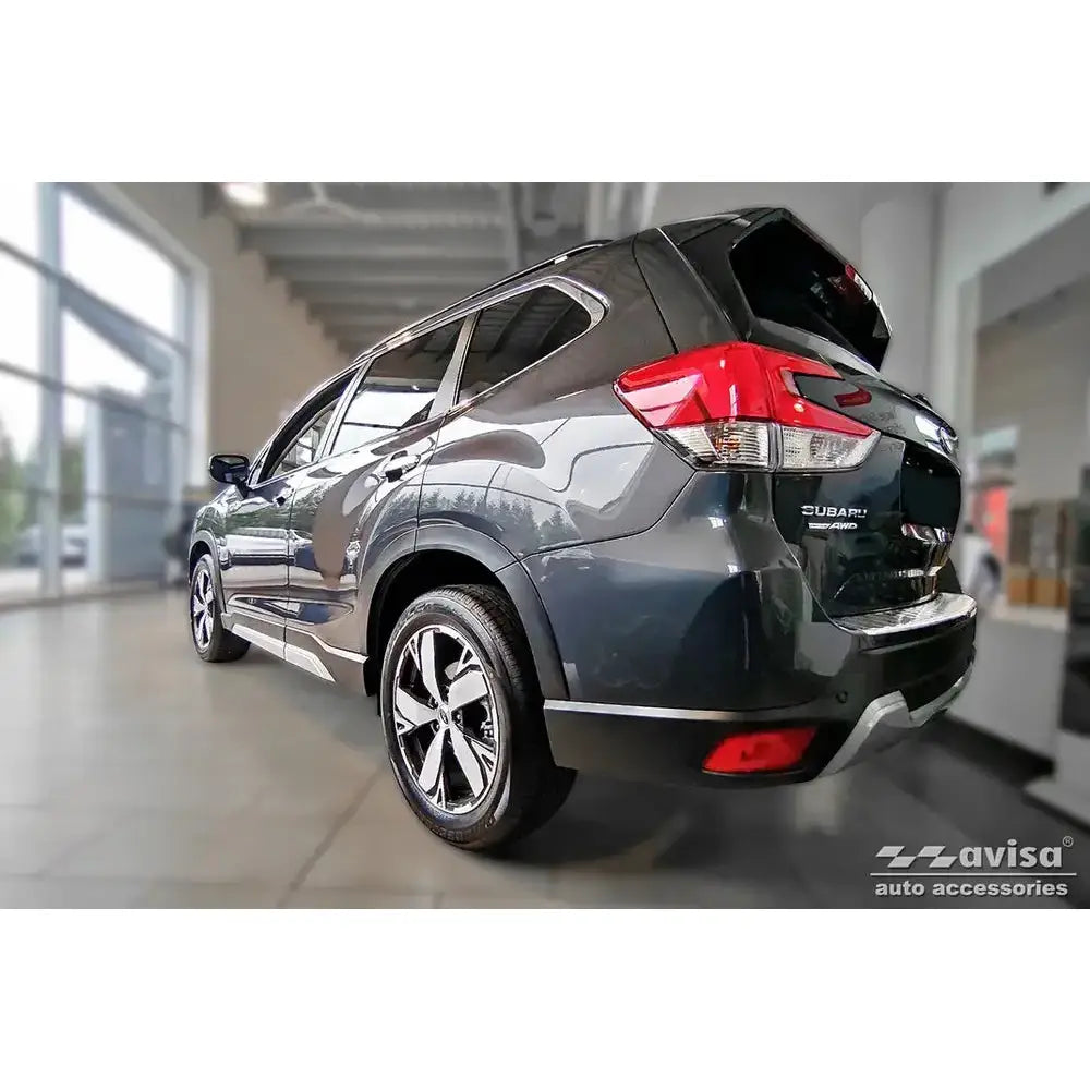 Lastebeskytter Subaru Forester v Suv 18- Stål Sølv Sateng