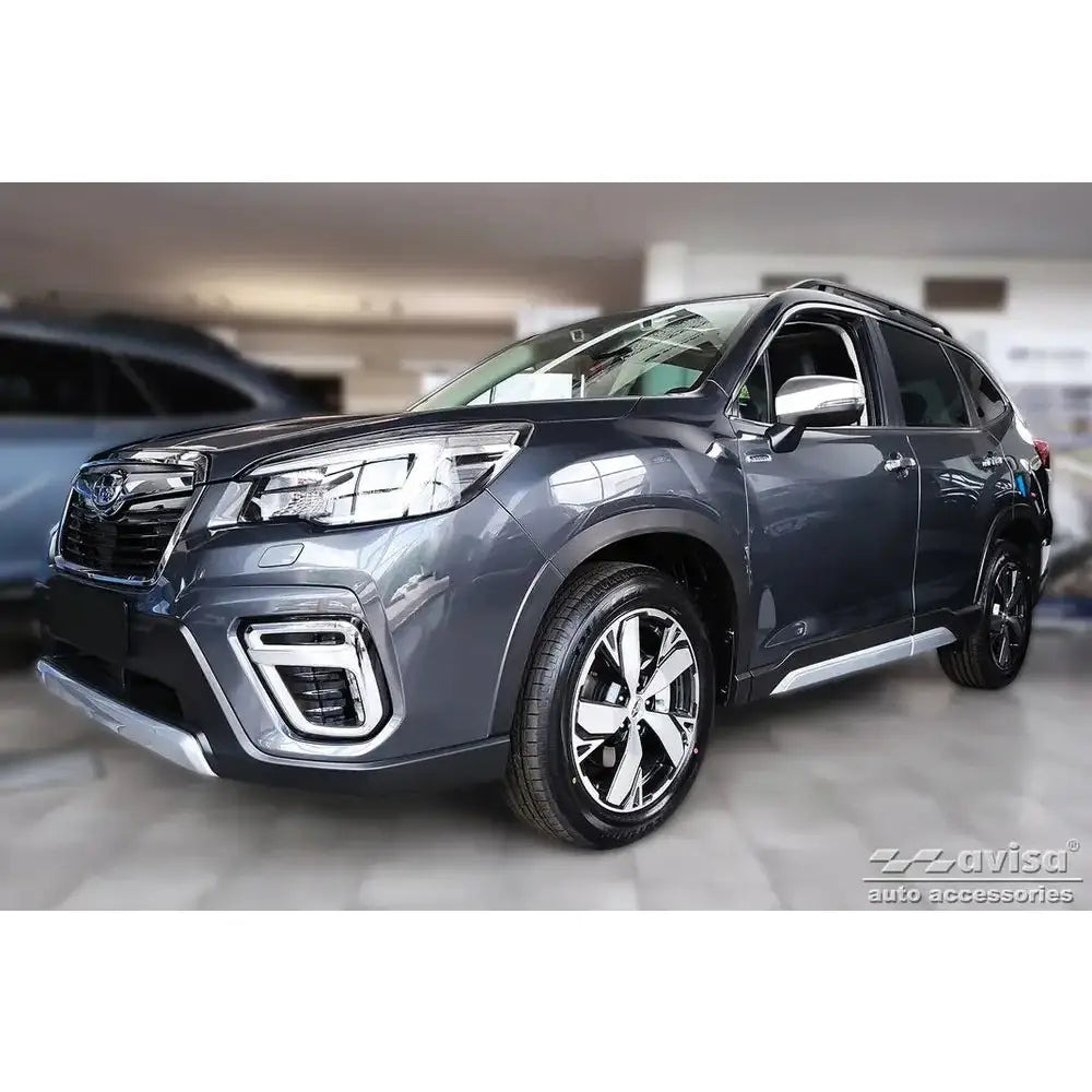 Lastebeskytter Subaru Forester v Suv 18- Stål Sølv Sateng
