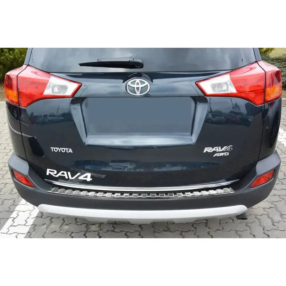 Lastebeskytter Toyota Rav4 Iv 13-03.15 Stål Sølv Sateng