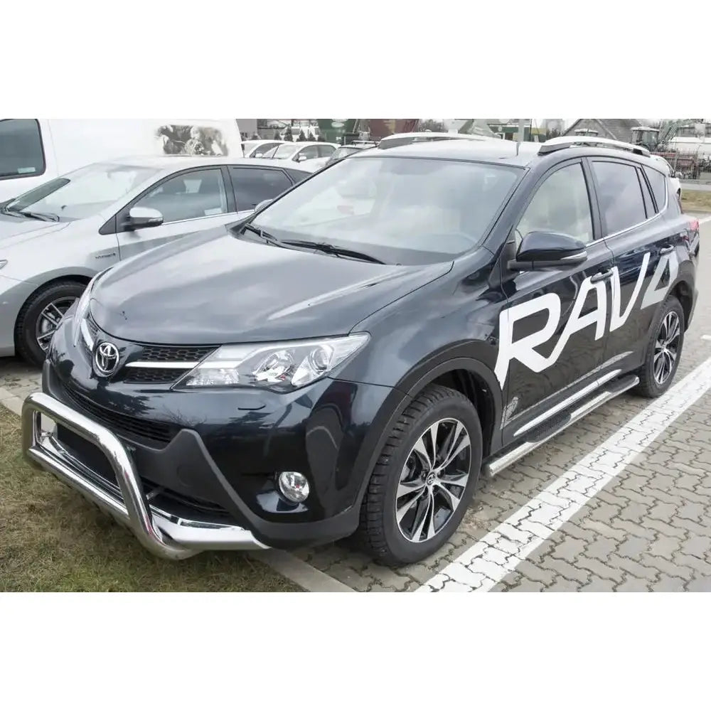 Lastebeskytter Toyota Rav4 Iv 13-03.15 Stål Sølv Sateng