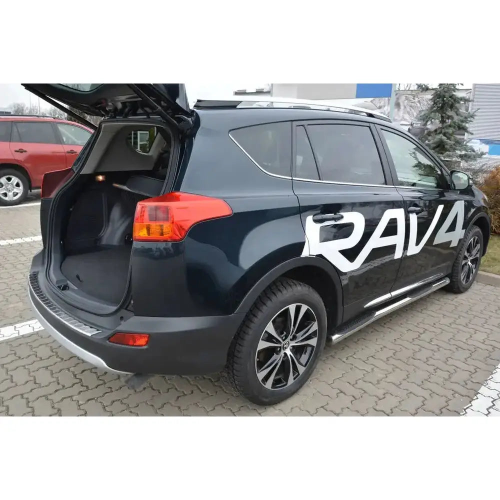 Lastebeskytter Toyota Rav4 Iv 13-03.15 Stål Sølv Sateng