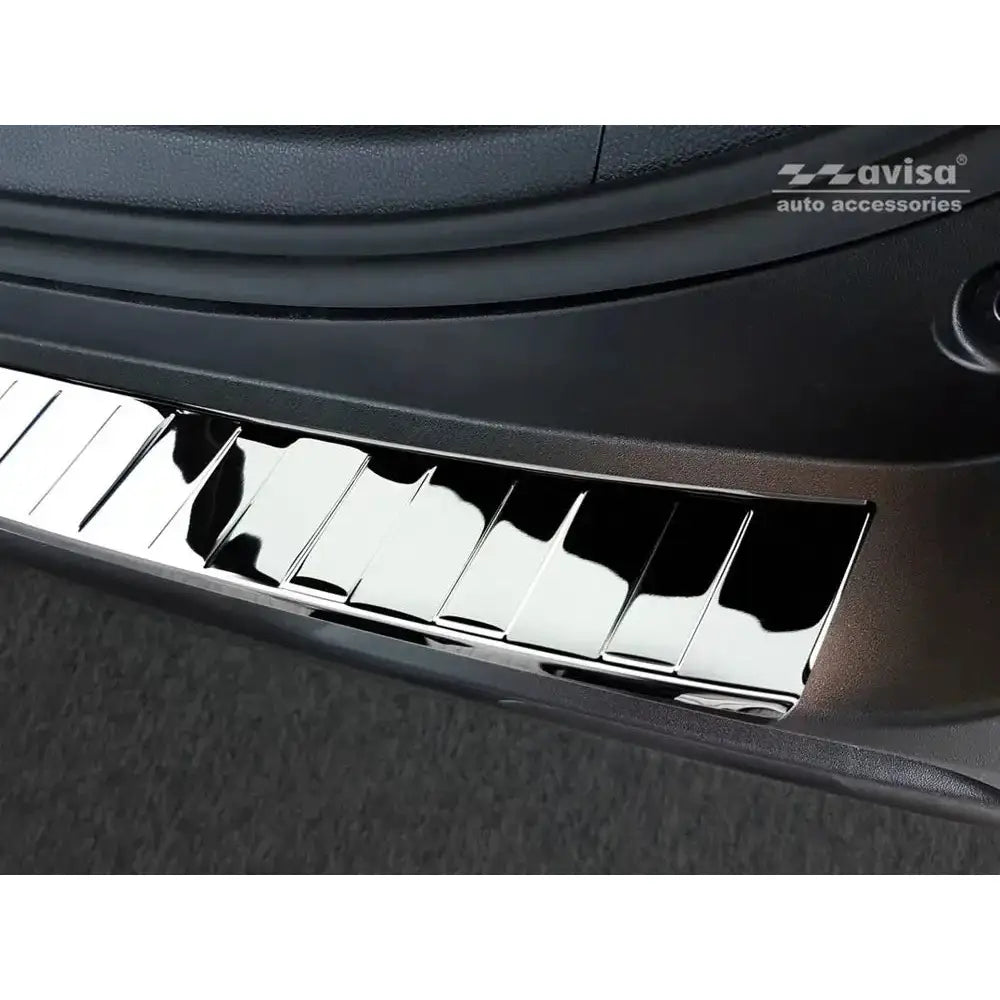 Lastebeskytter Toyota Rav4 v Generation 18- Stål Sølv Speil