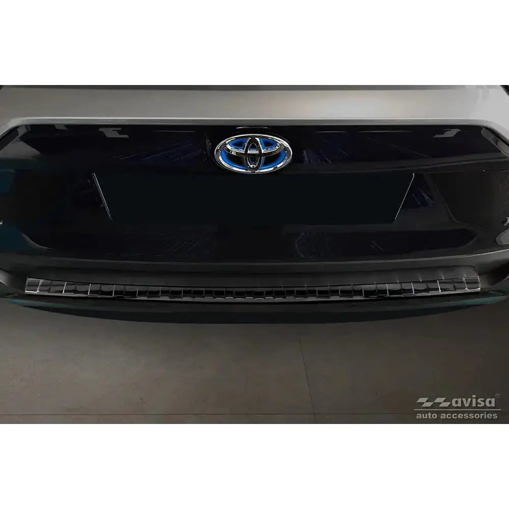 Lastebeskytter Toyota Rav4 v Generation 18- Stål Svart Speil