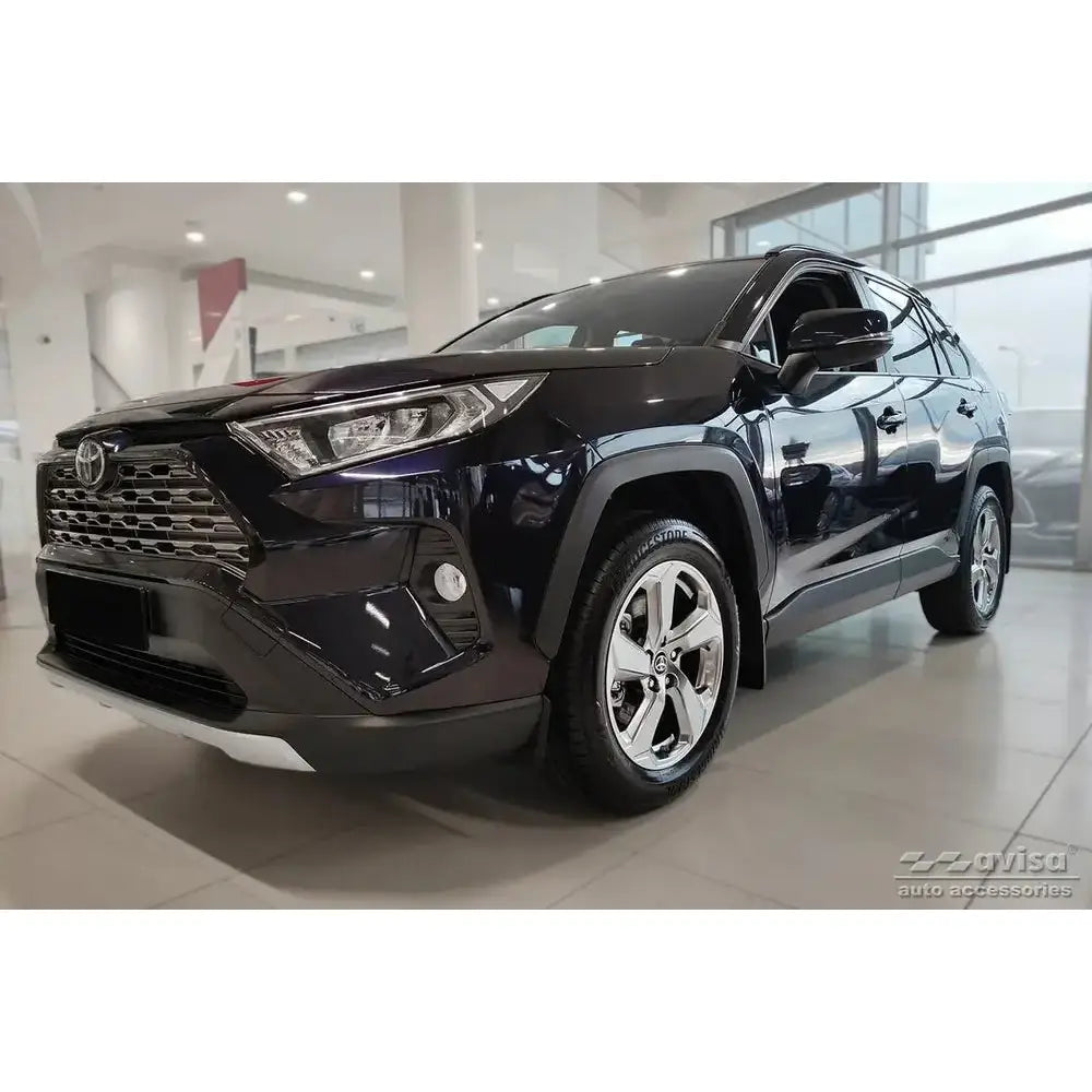 Lastebeskytter Toyota Rav4 v Generation 18- Stål Svart Speil