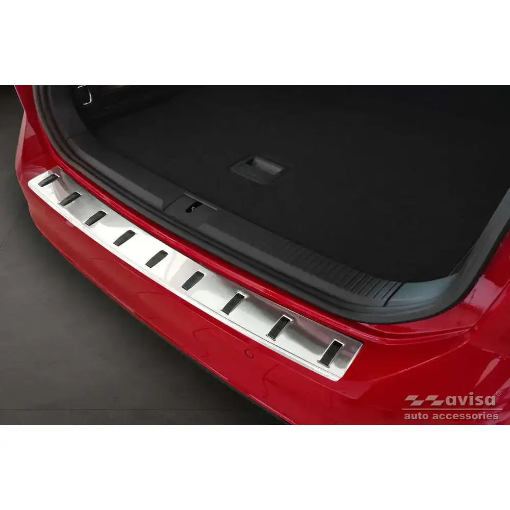 Lastebeskytter Vw Passat B8 14- Stål Sølv