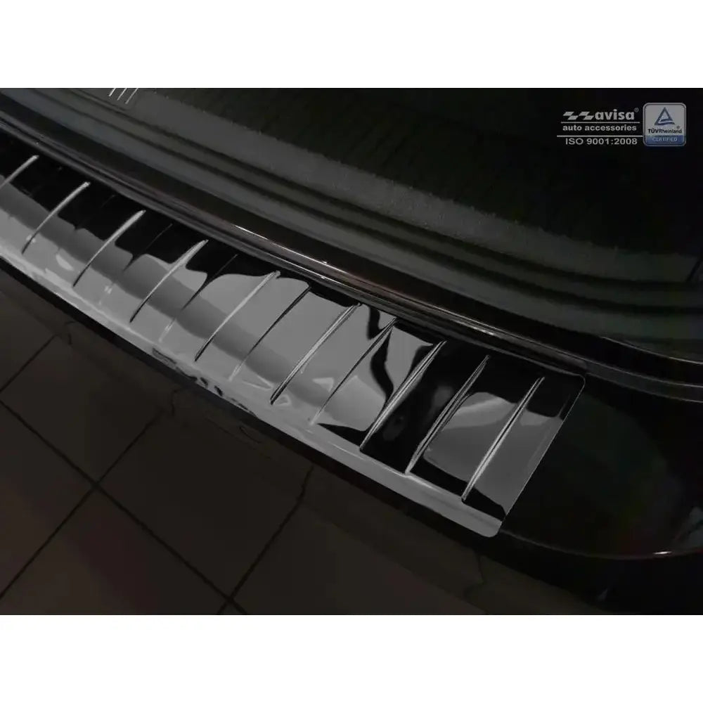 Lastebeskytter Vw Passat B8 14- Stål Svart Speil