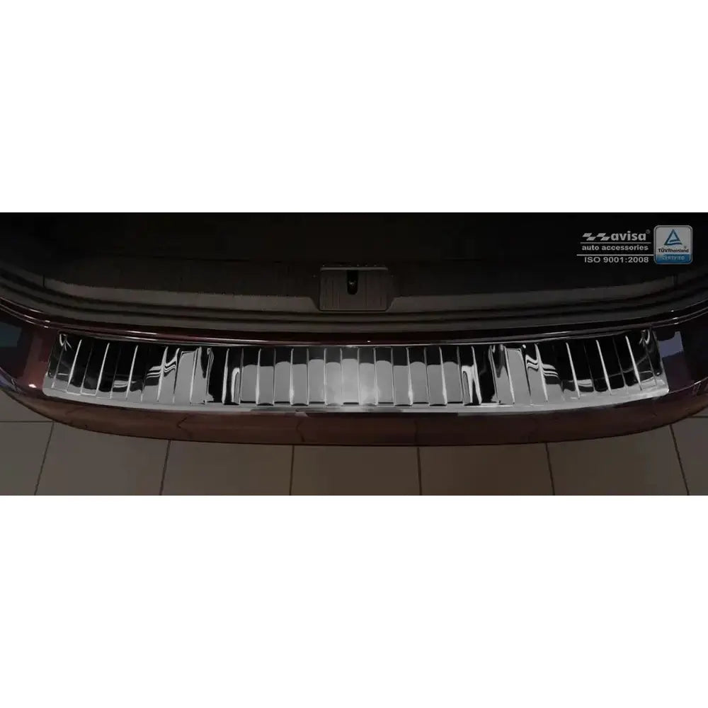 Lastebeskytter Vw Passat B8 14- Stål Svart Speil