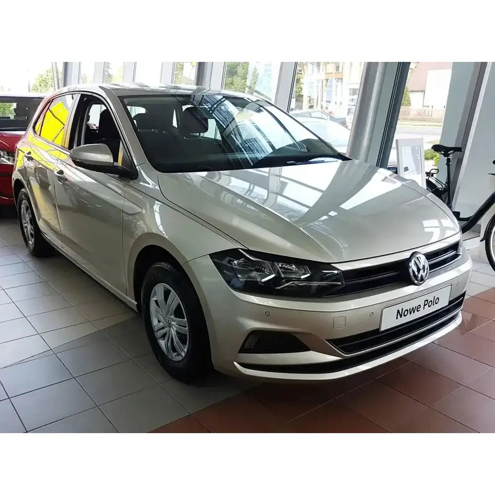 Lastebeskytter Vw Polo vi Hatchback 5d 17- Stål Sølv Sateng