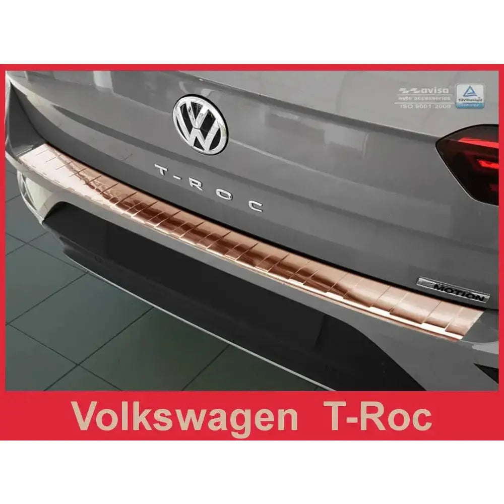 Lastebeskytter Vw T-roc / Cabrio 17- Stål Kobber Farge
