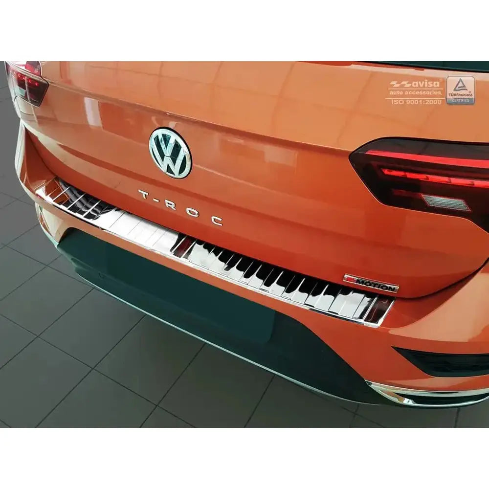 Lastebeskytter Vw T-roc / Cabrio 17- Stål Sølv Speil