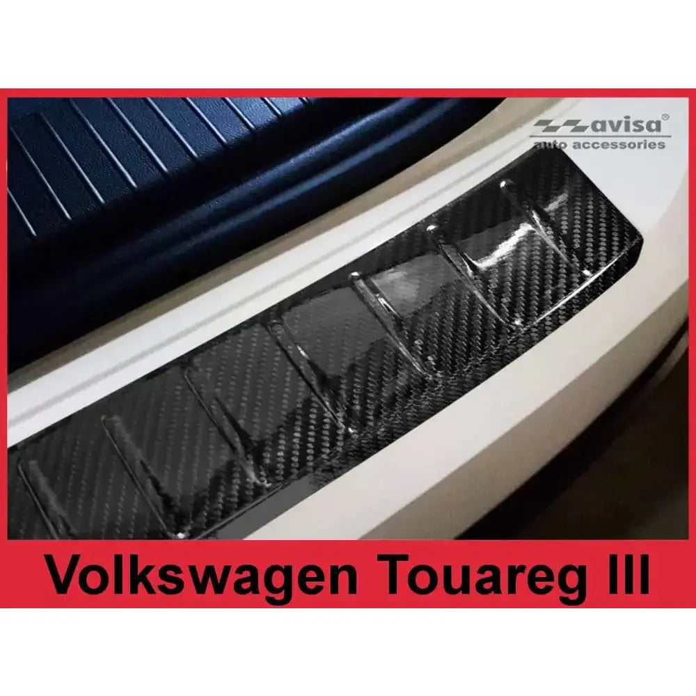 Lastebeskytter Vw Touareg Iii 18- Karbonfiber Svart