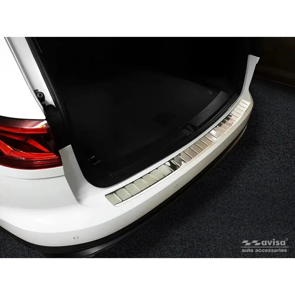 Lastebeskytter Vw Touareg Iii 18- Stål Sølv Sateng