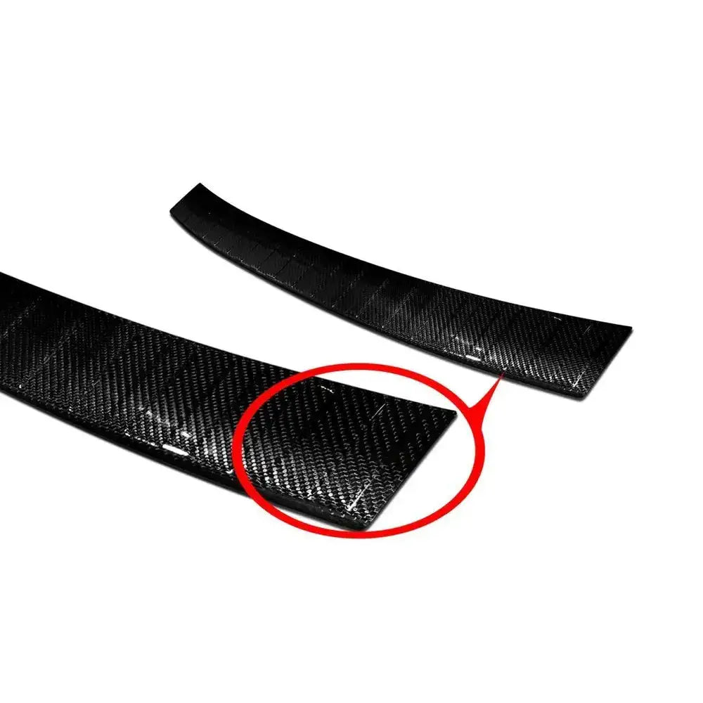 Lastebeskytter Vw Touran Iii / R-line 15- Karbonfiber Svart