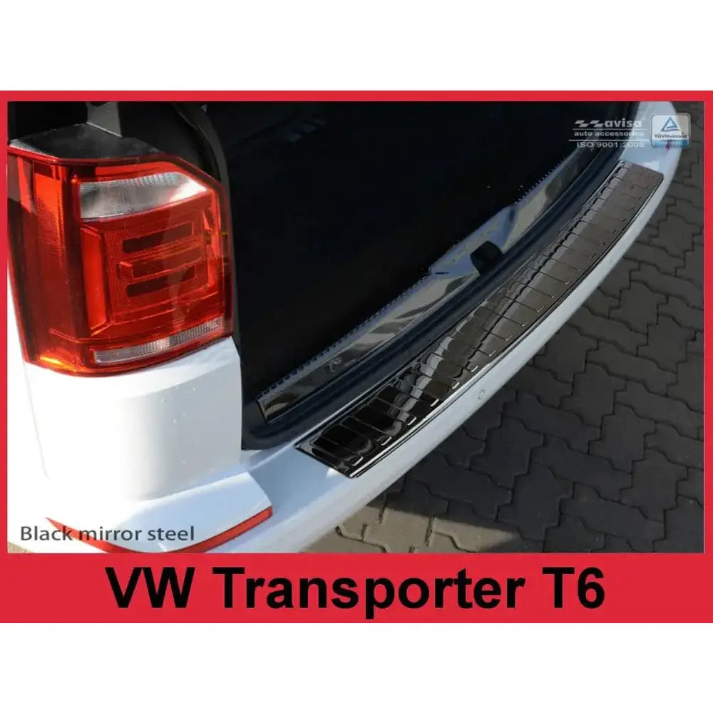 Lastebeskytter Vw Transporter T6/t6.1 15- Stål Svart Speil