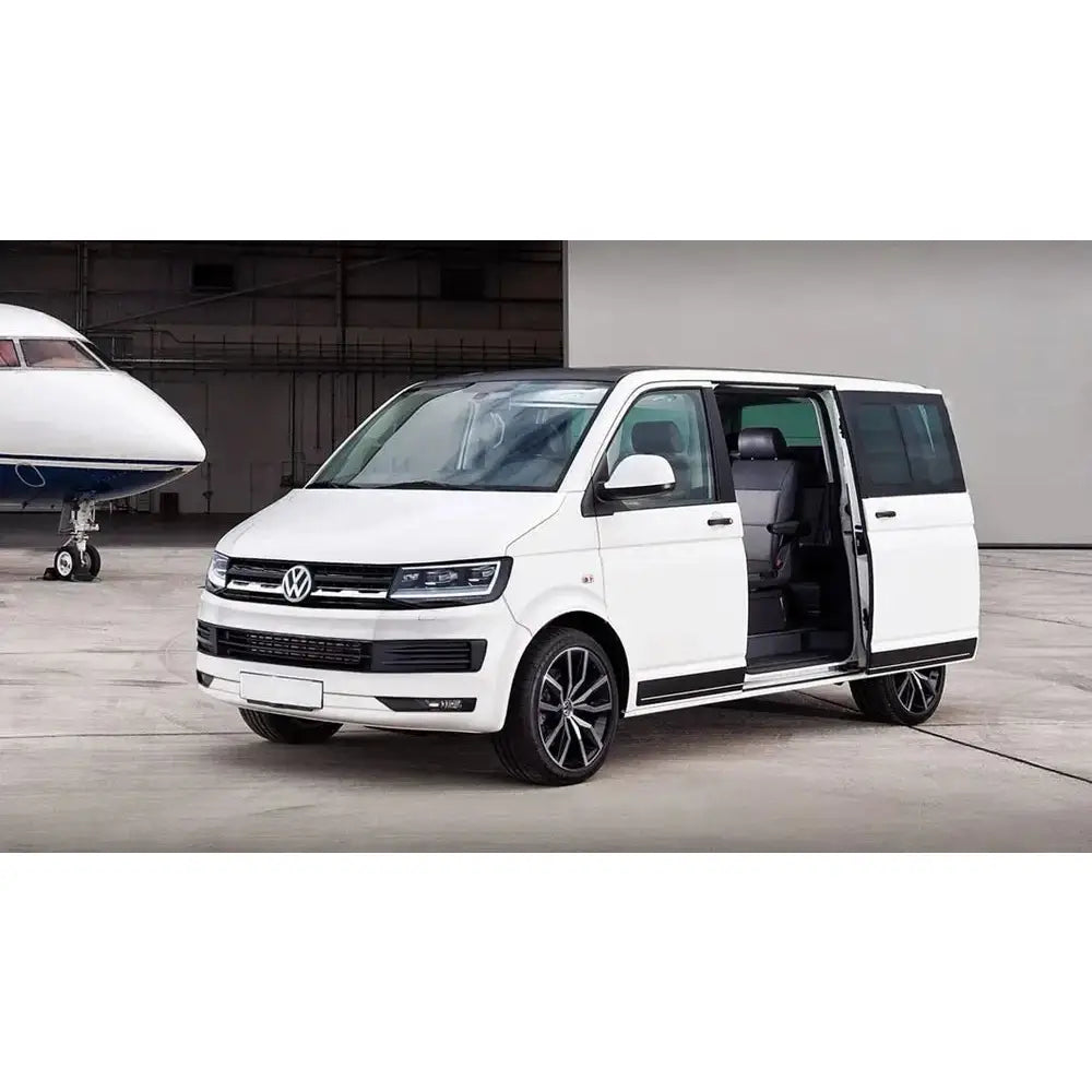 Lastebeskytter Vw Transporter T6/t6.1 15- Stål Svart Speil