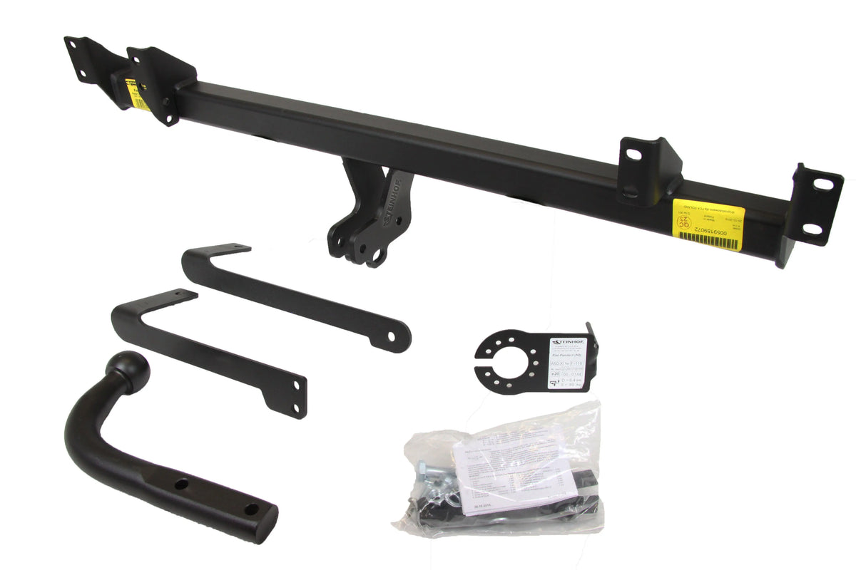 Steinhof fastmontert tilhengerfeste til Fiat Panda II (2003–2011) – D-verdi 6,4 kN, maks. 1100 kg