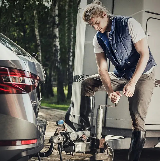 Tilhengerfeste Fiat Panda III 4x4 (4WD) (inkl. Van) (eksl. Cross) (2012-) – fastmontert - sett forfra