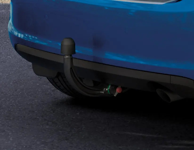Avtagbart Ford tilhengerfeste til Ford Mustang Mach-E (2020–) – vertikal kule med lås, 750 kg kapasitet