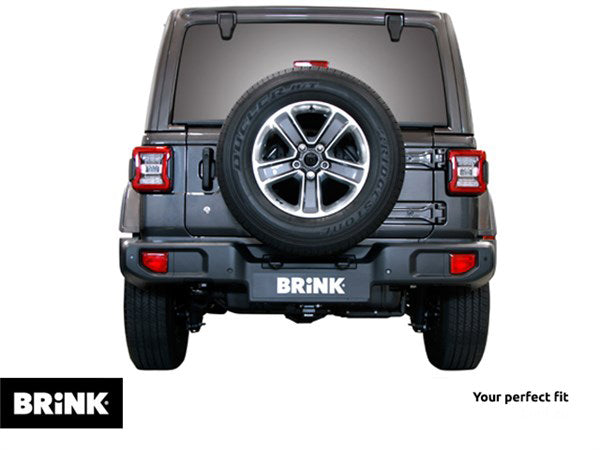 Diagonal avtagbar kule med tyverisikringslås for Jeep Wrangler JL fra Brink