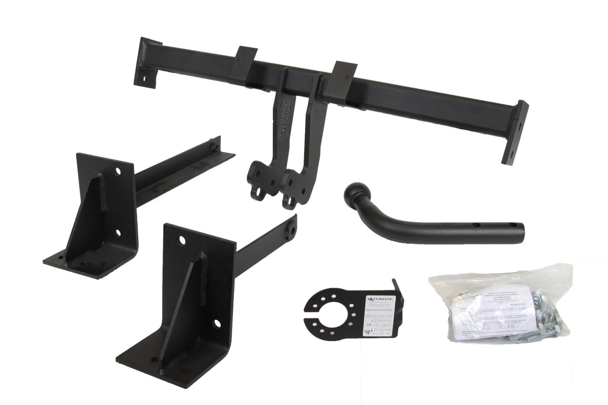 Steinhof fastmontert tilhengerfeste til Opel Corsa E 3/5D eksl. Flex-fix (2014–) – D-verdi 7,6 kN, maks. 1300 kg