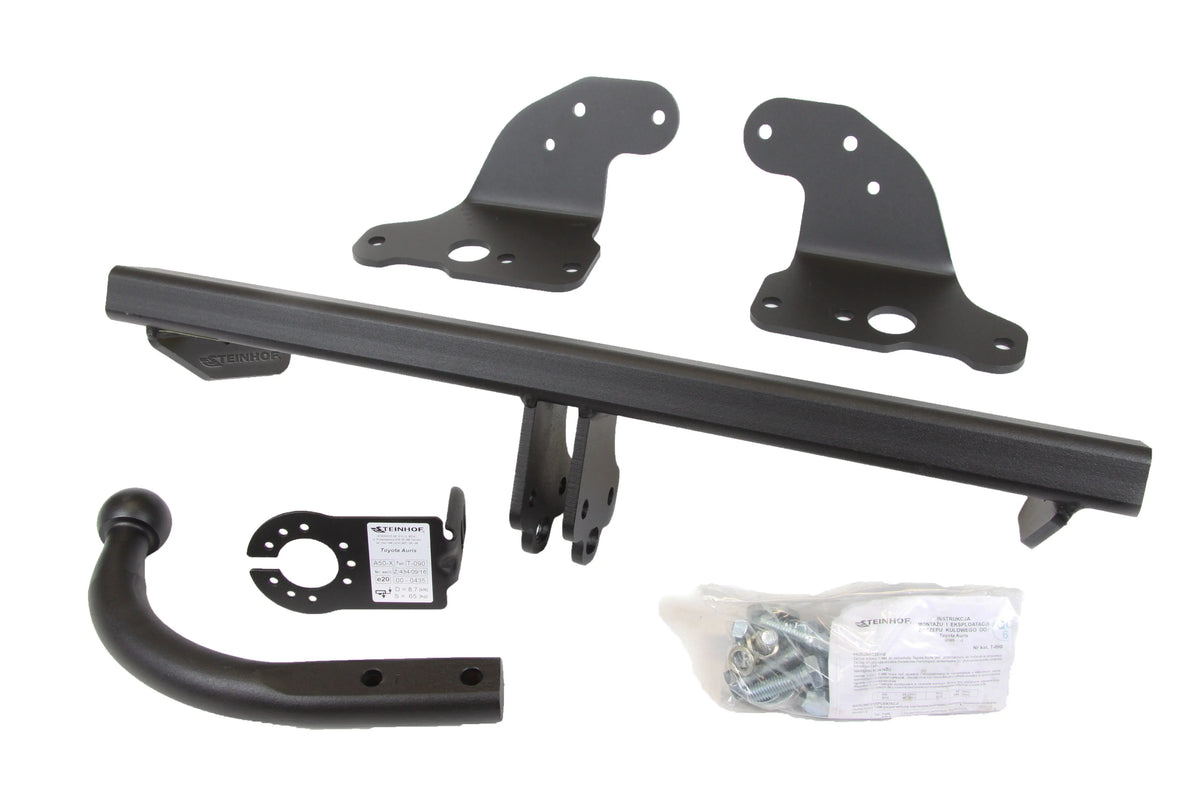 Tilhengerfeste Toyota Auris I 3/5D (2007-2012) – fastmontert - sett bakfra