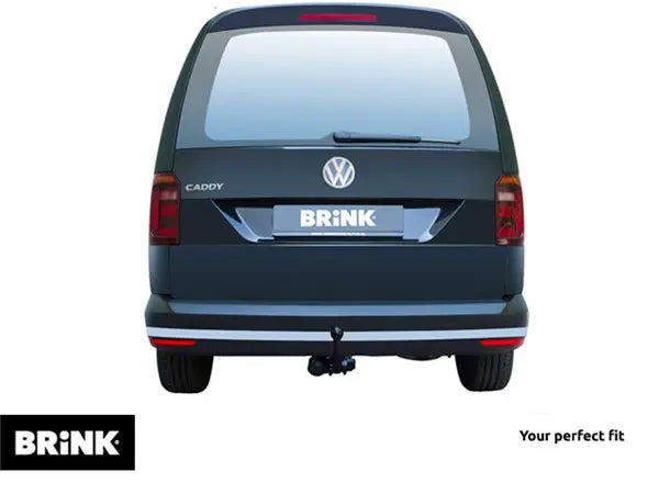 Komplett sett med Brink tilhengerfeste og 7-pin elsett til Vw Caddy IV Maxi Life 2015-2020