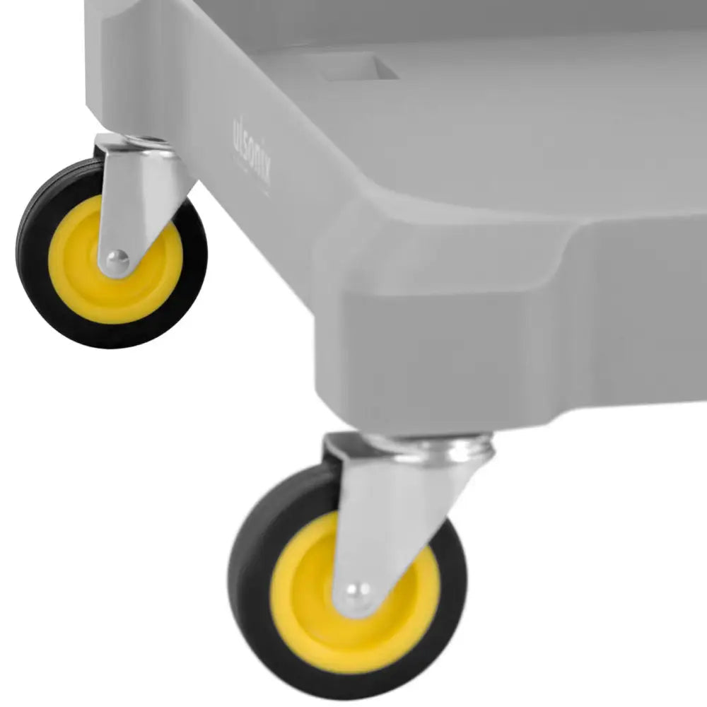 Tjenetralle med Hyller Mopholder Vaskepose og Lokk