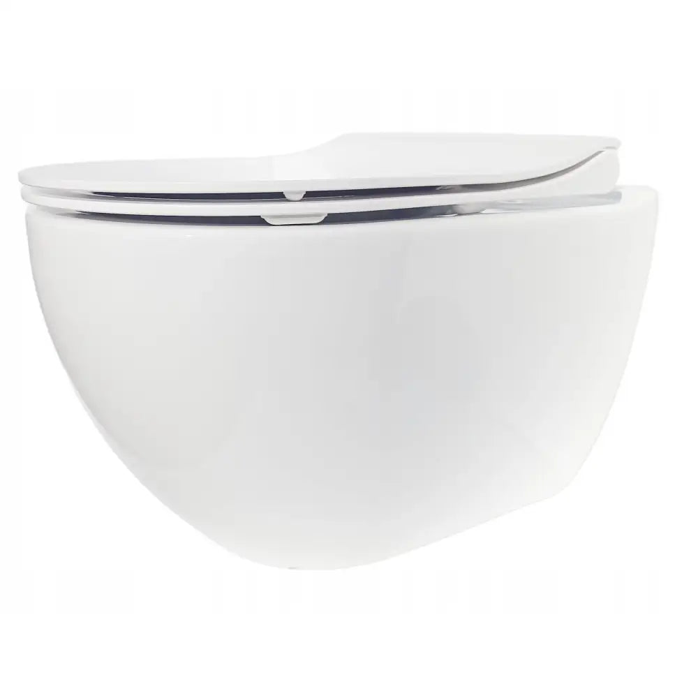 Toalettskål Zen Clean On Cersanit med Sete Uten/med Lokk