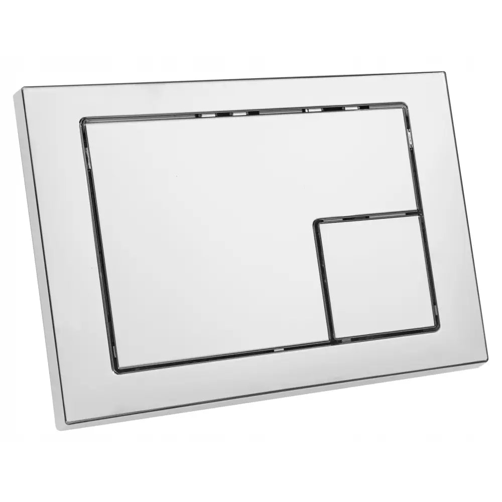 Toalettspyleknapp Cersanit Krom Glans M10