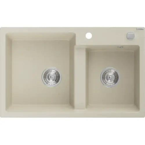 Tomas Kjøkkenvask 2 Kummer 800x500 Mm Beige - 6516802000-69