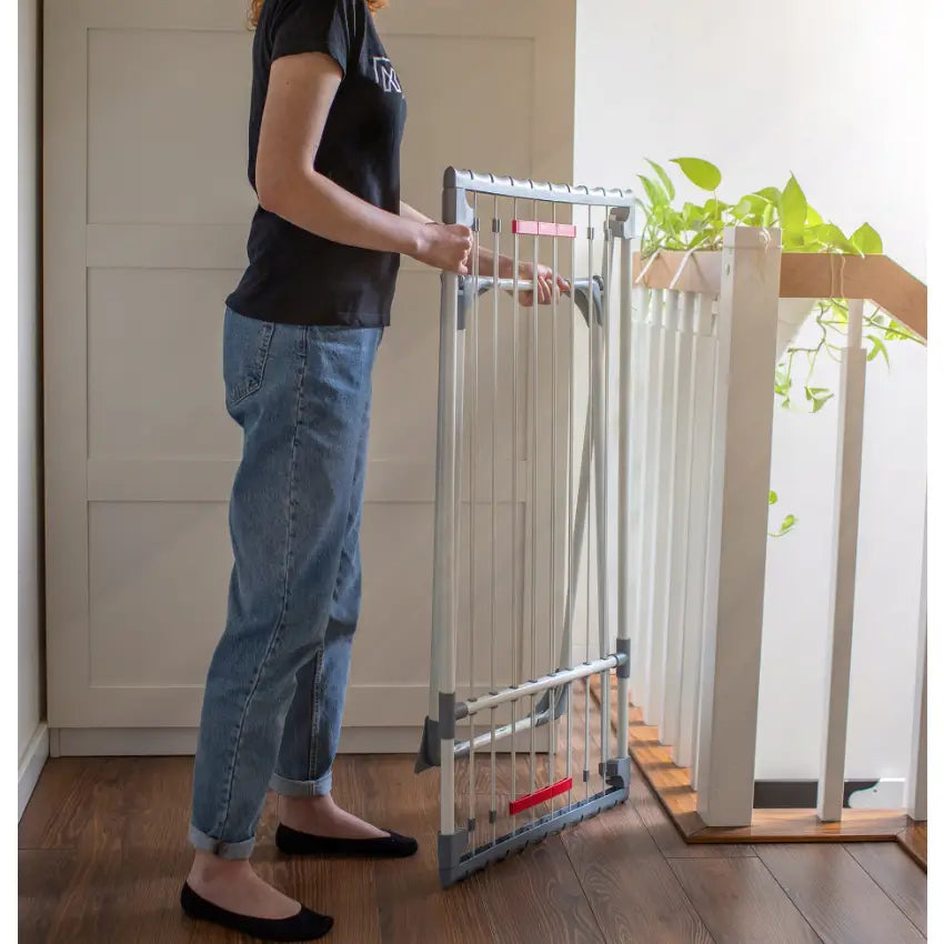 Tørkestativ for Klær, Frittstående, Justerbar, Teleskopisk med Hjul for Balkong