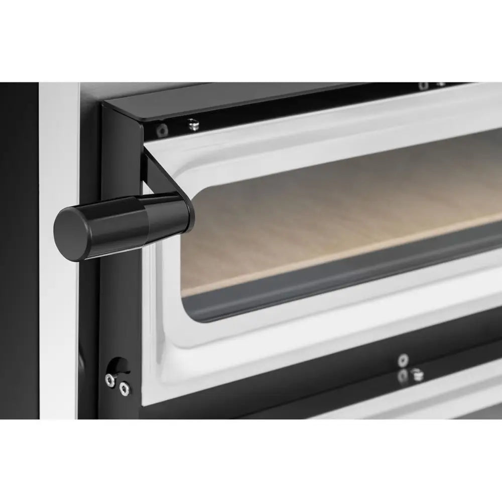 Toson Dobbel Pizzaovn med Glassdør 2 x ø32cm 230v