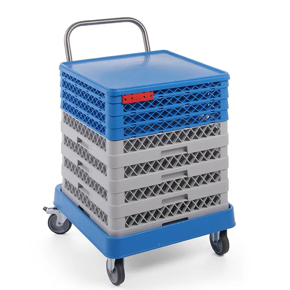Transportvogn for 7 Kurver til Oppvaskmaskiner 50x50cm - Hendi 877173