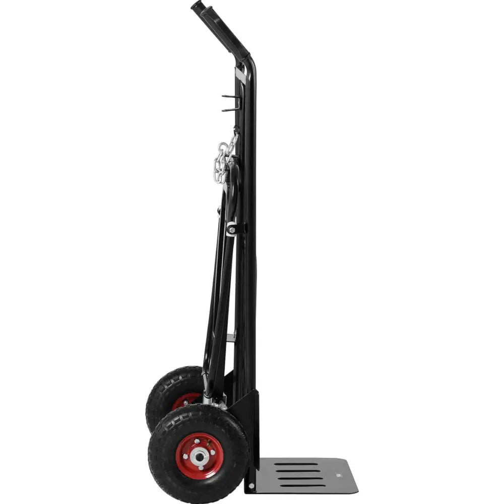 Transportvogn med Kollapsbar Hendel og Støttehjul Opptil 180 Kg_lastebilifaqnoeya