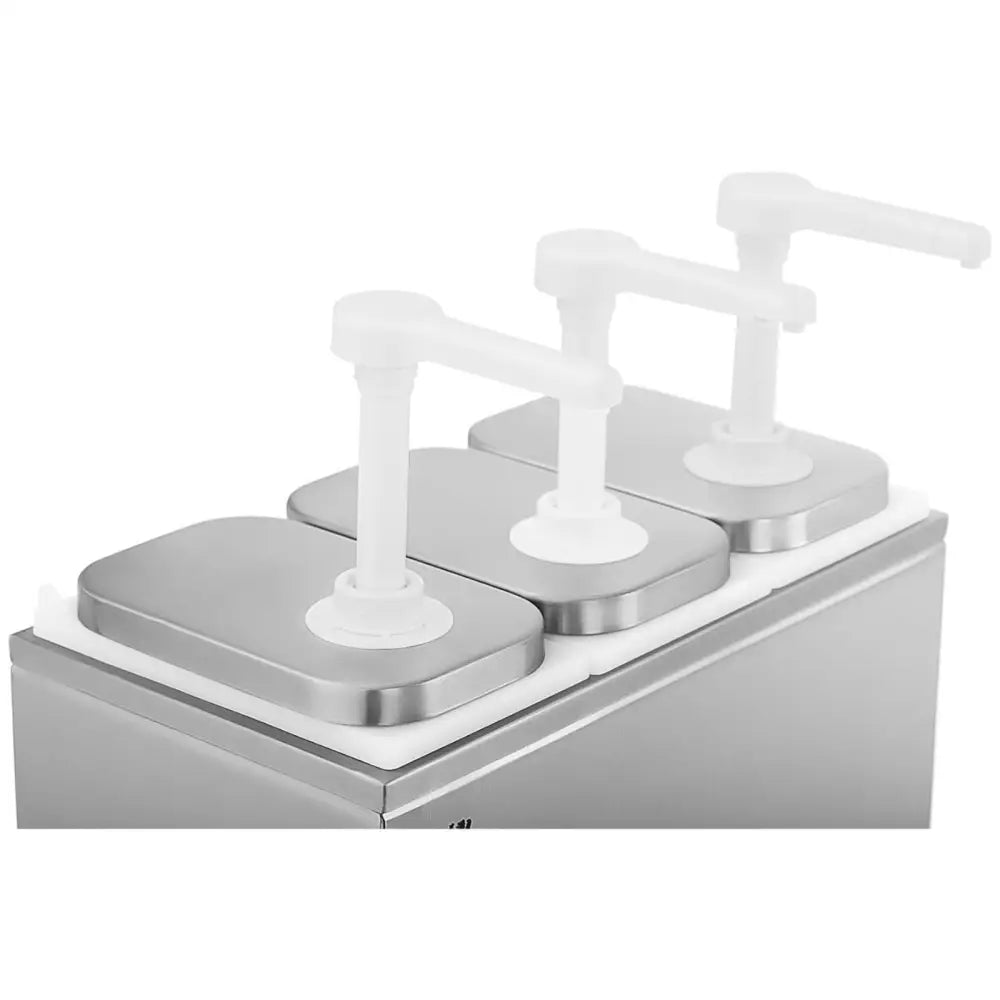 Tredobbelt Rustfritt Stålpumpe Dispensor for Sauser 3 x 2 l