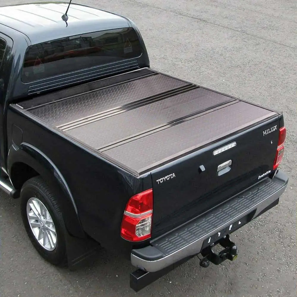 Trekkavdecking Tri-fold Lavprofil Ofd Double Cab - Toyota Hilux Revo 15-20