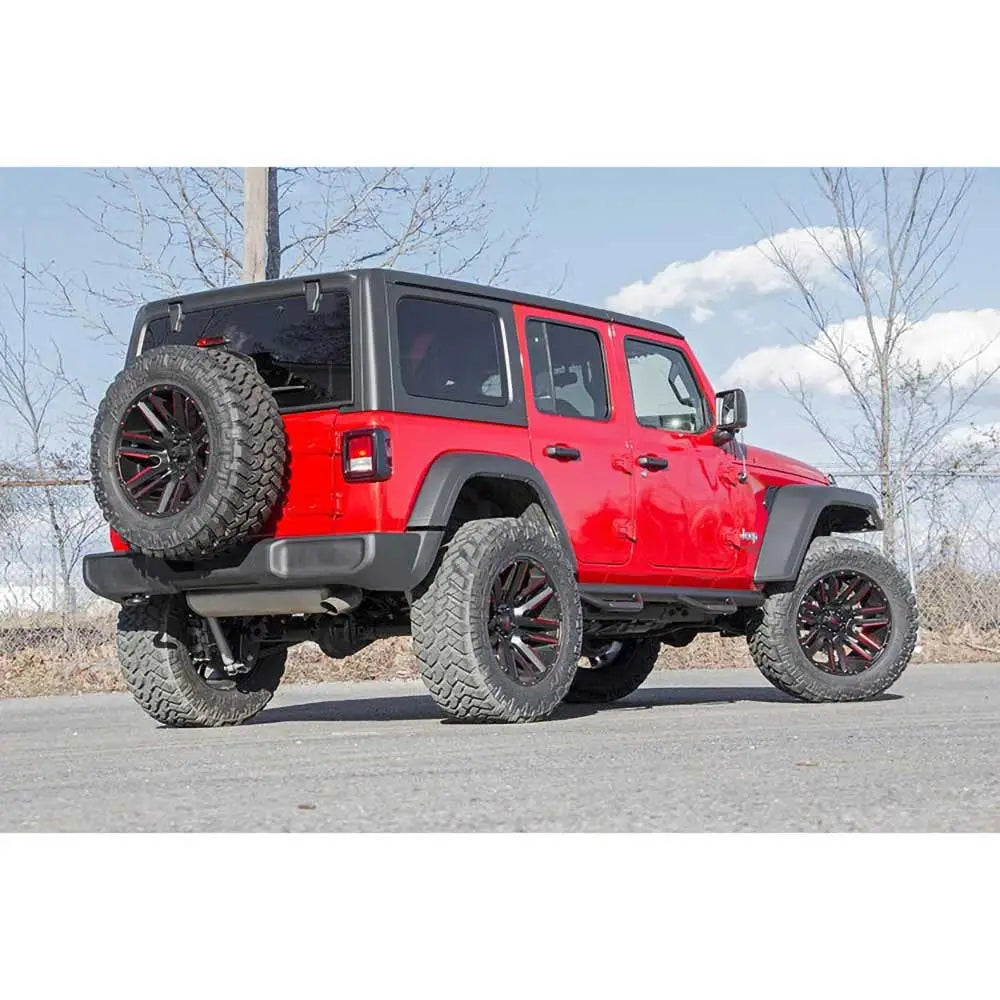 Trinn Progi Rough Country Nerf Steps - Jeep Wrangler Jl 4 d 18-