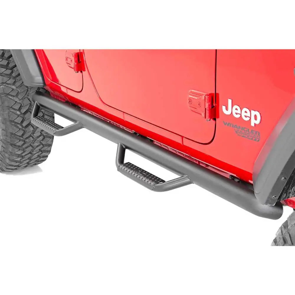 Trinn Progi Rough Country Nerf Steps - Jeep Wrangler Jl 4 d 18-