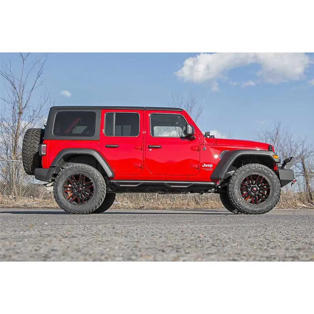 Trinn Progi Rough Country Nerf Steps - Jeep Wrangler Jl 4 d 18-
